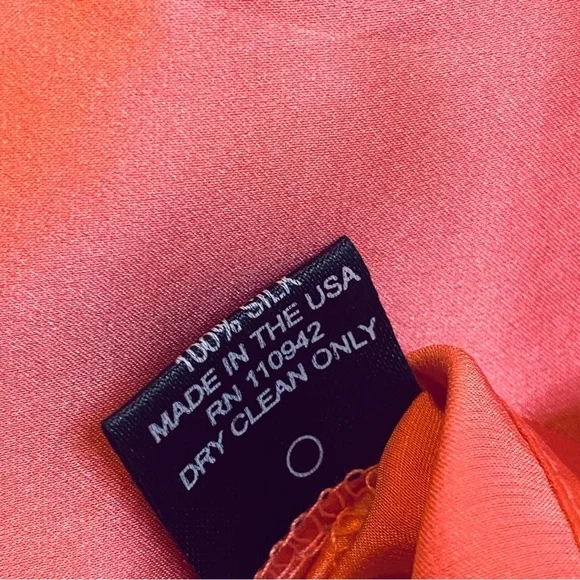 Elegant 100% Silk Mini Pleated Skirt in Coral Pink